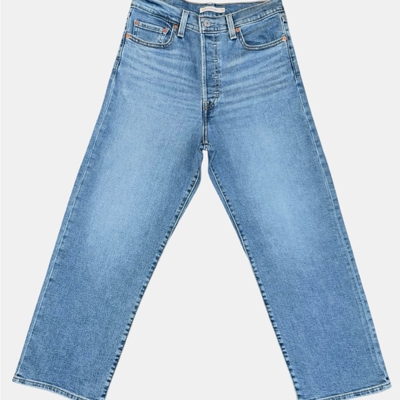 Levi's Ribcage Straight Ankle Jeans, Size 29 - Picture 6 of 16